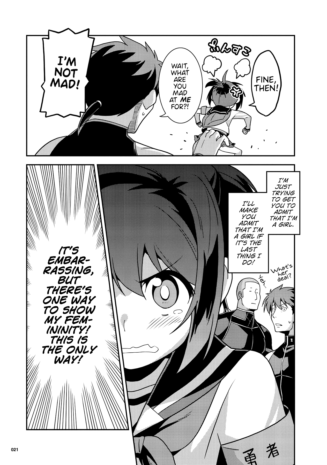 Girls from different worlds Chapter 1 page 22 - Chapter 1: Hero-chan Can't Admit it!