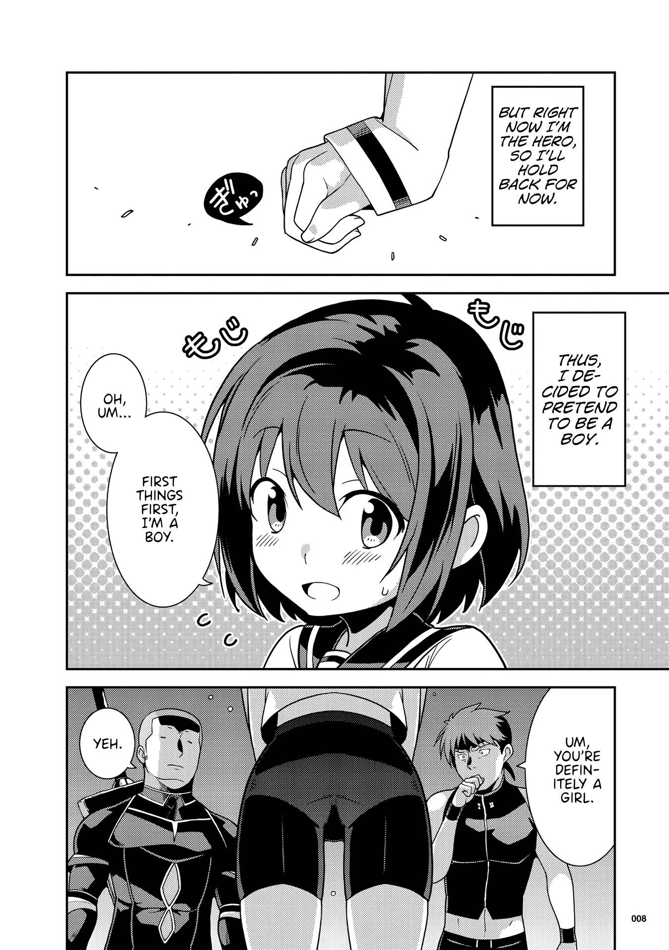 Girls from different worlds Chapter 1 page 9 - Chapter 1: Hero-chan Can't Admit it!