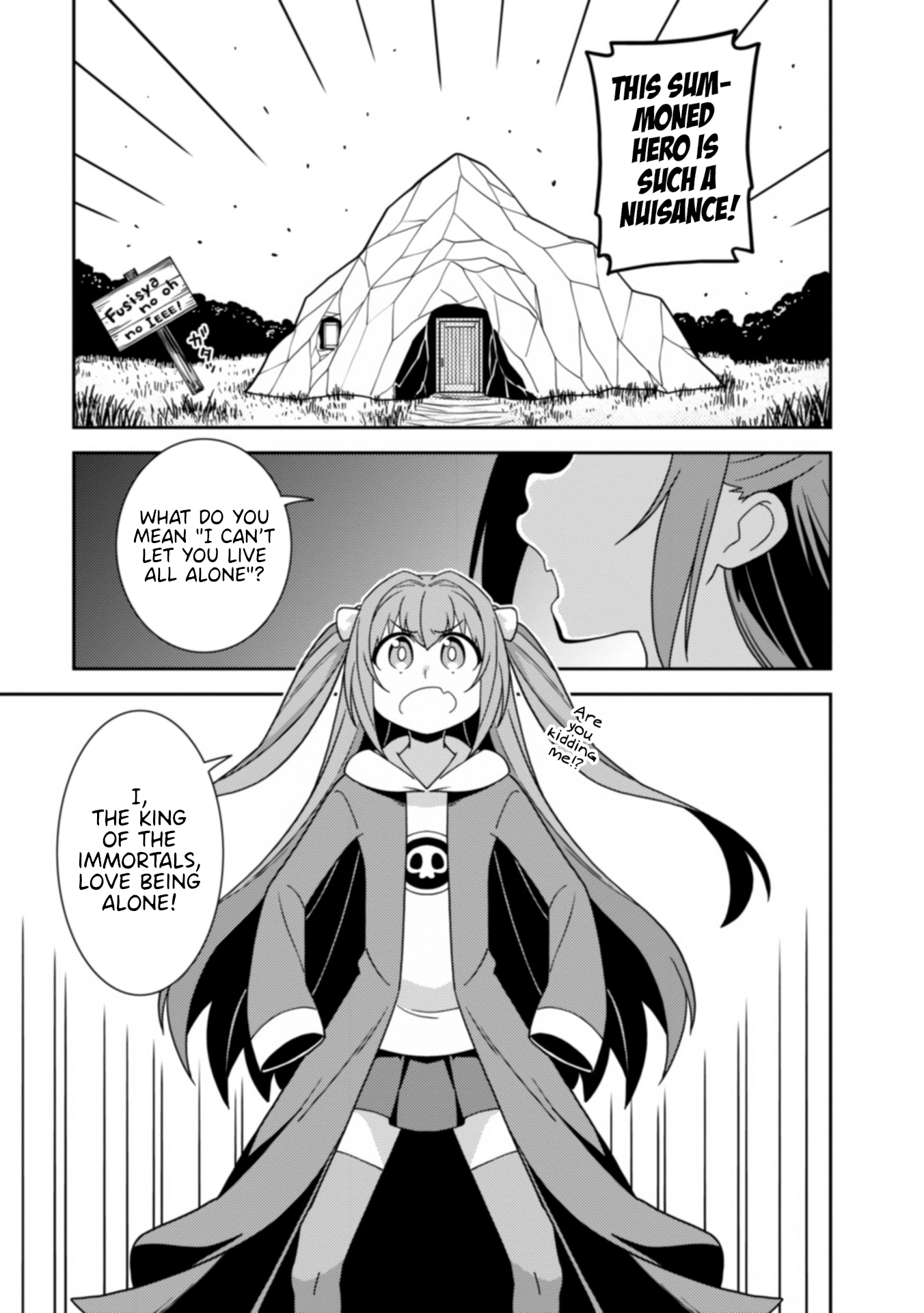 Girls from different worlds Chapter 10 page 12 - Chapter 10: This Summoned Hero is a Nuisance to the King of the Immortals!