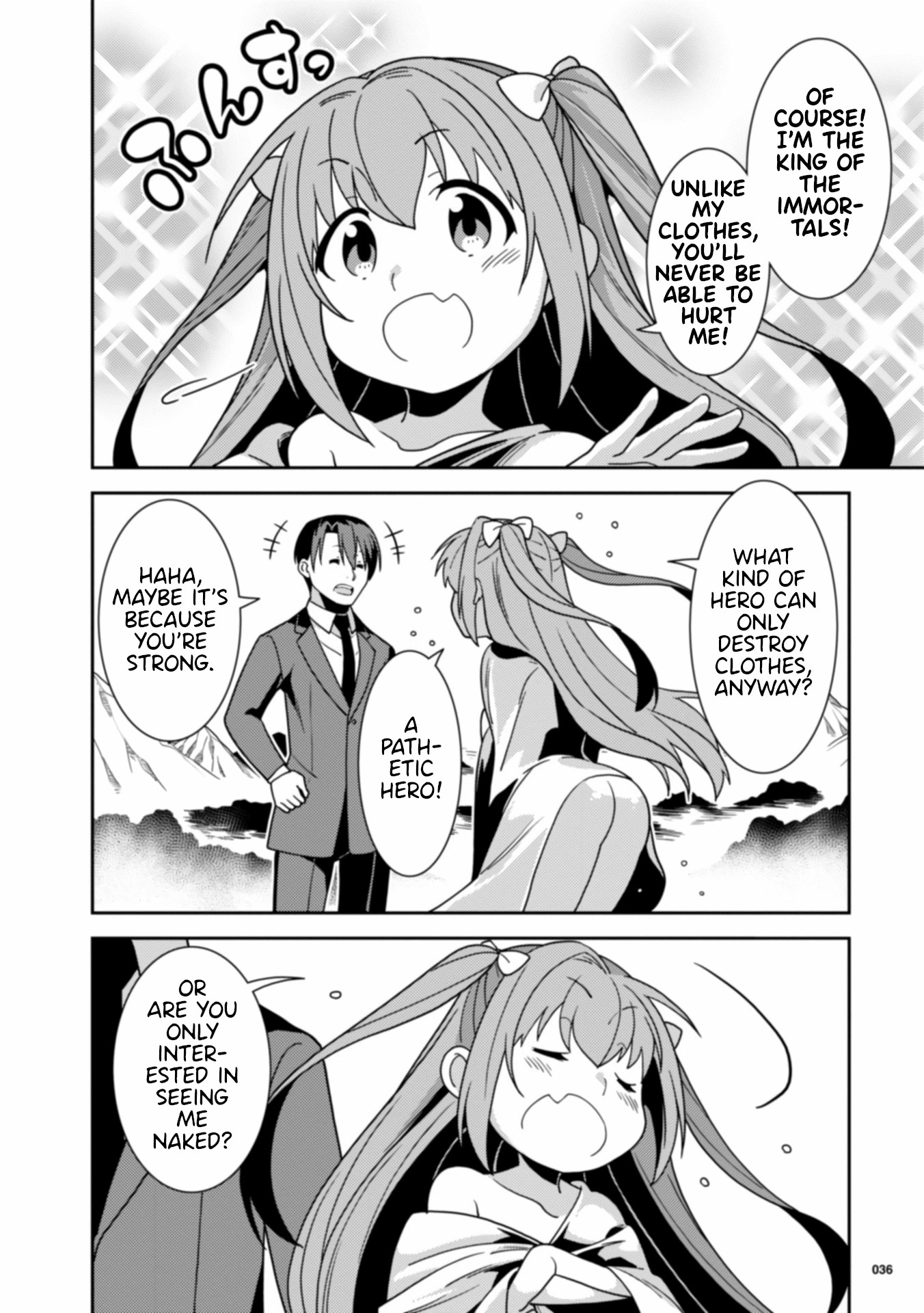 Girls from different worlds Chapter 10 page 5 - Chapter 10: This Summoned Hero is a Nuisance to the King of the Immortals!