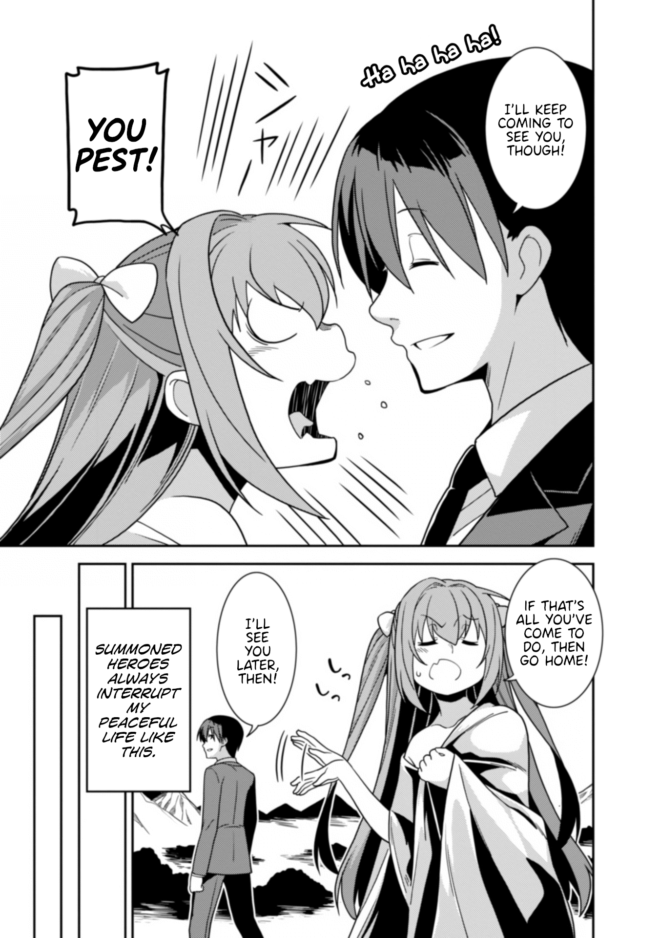 Girls from different worlds Chapter 10 page 8 - Chapter 10: This Summoned Hero is a Nuisance to the King of the Immortals!