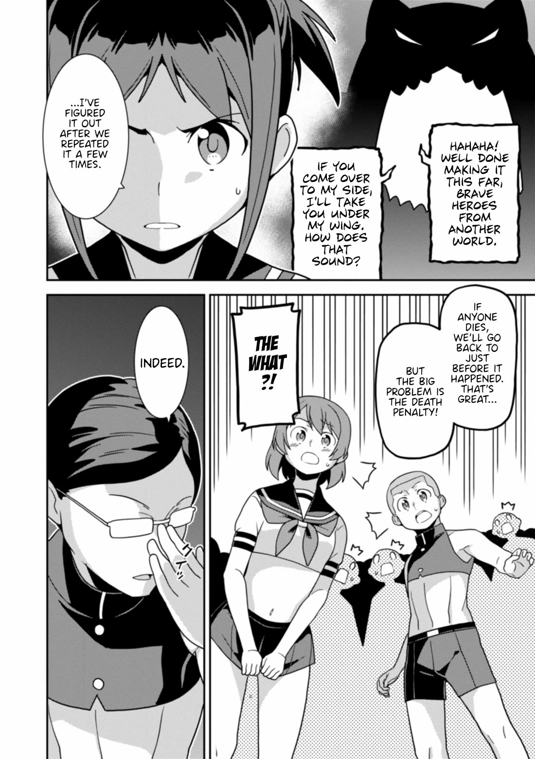 Girls from different worlds Chapter 11 page 13 - Chapter 11: If the Entire Class is Summoned to Another World, We'll be Strong and Have Infinite Continues, but There Will be a Death Penalty.