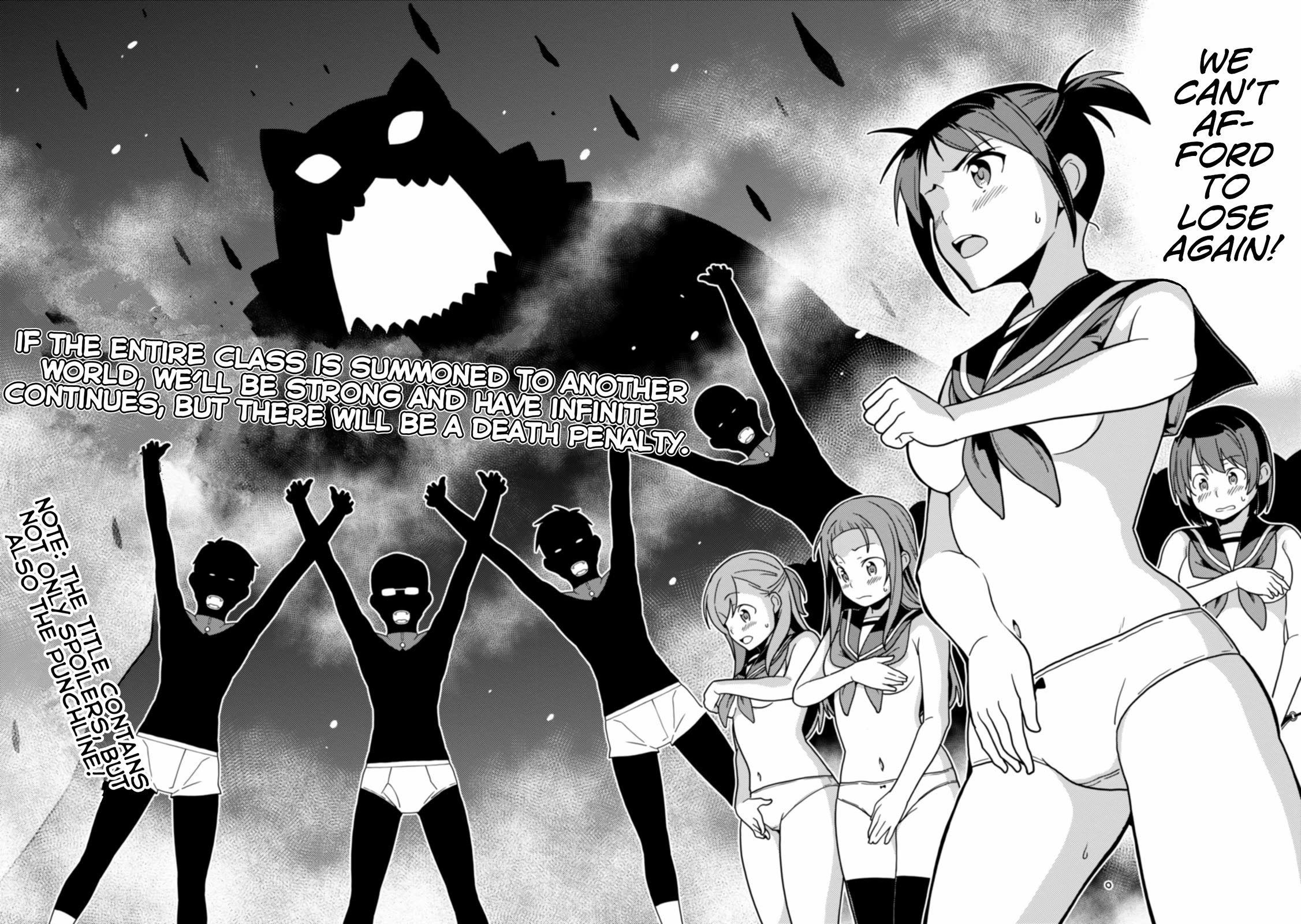 Girls from different worlds Chapter 11 page 2 - Chapter 11: If the Entire Class is Summoned to Another World, We'll be Strong and Have Infinite Continues, but There Will be a Death Penalty.