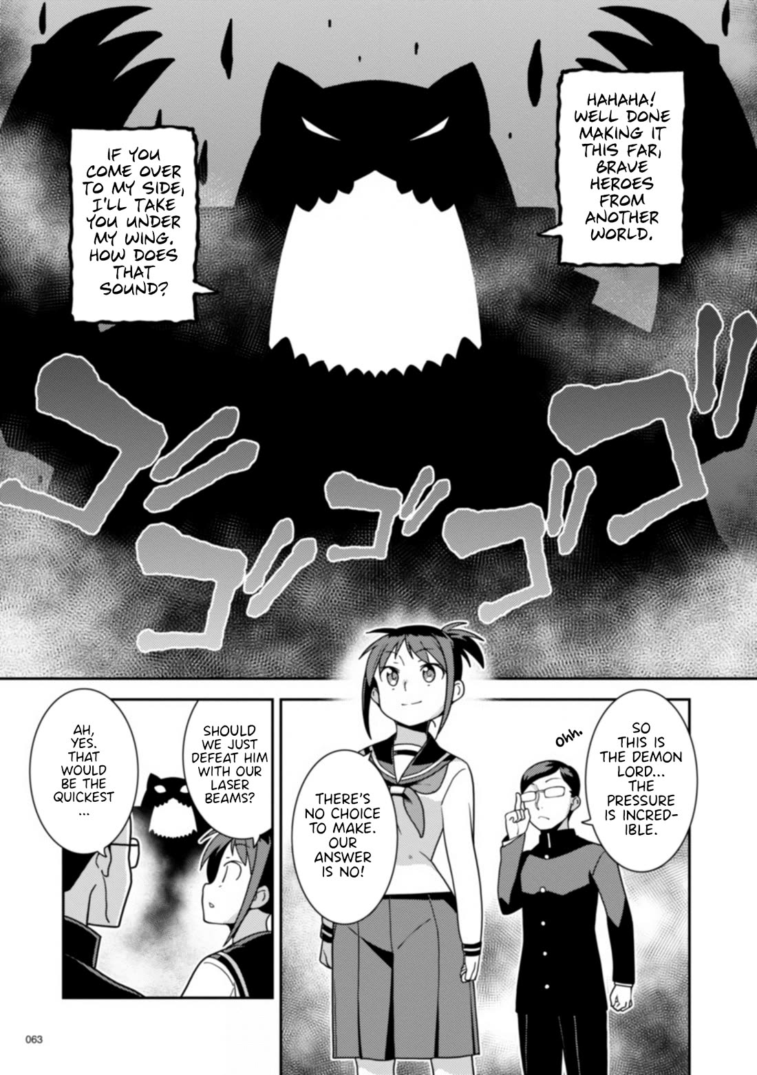 Girls from different worlds Chapter 11 page 4 - Chapter 11: If the Entire Class is Summoned to Another World, We'll be Strong and Have Infinite Continues, but There Will be a Death Penalty.