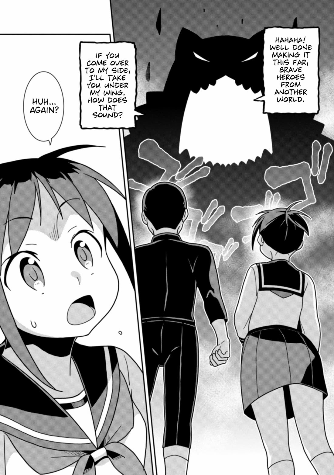 Girls from different worlds Chapter 11 page 9 - Chapter 11: If the Entire Class is Summoned to Another World, We'll be Strong and Have Infinite Continues, but There Will be a Death Penalty.