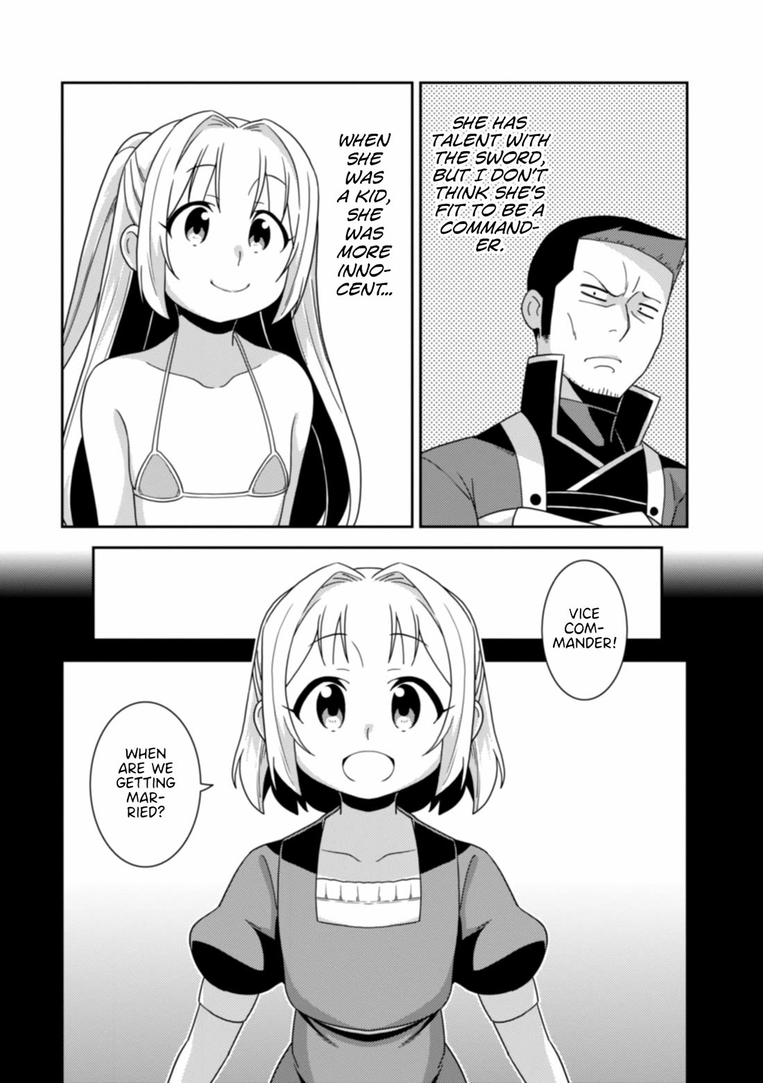 Girls from different worlds Chapter 12 page 10 - Chapter 12: The Female Knight Commander is Coming Onto Me, and It's A Hassle.