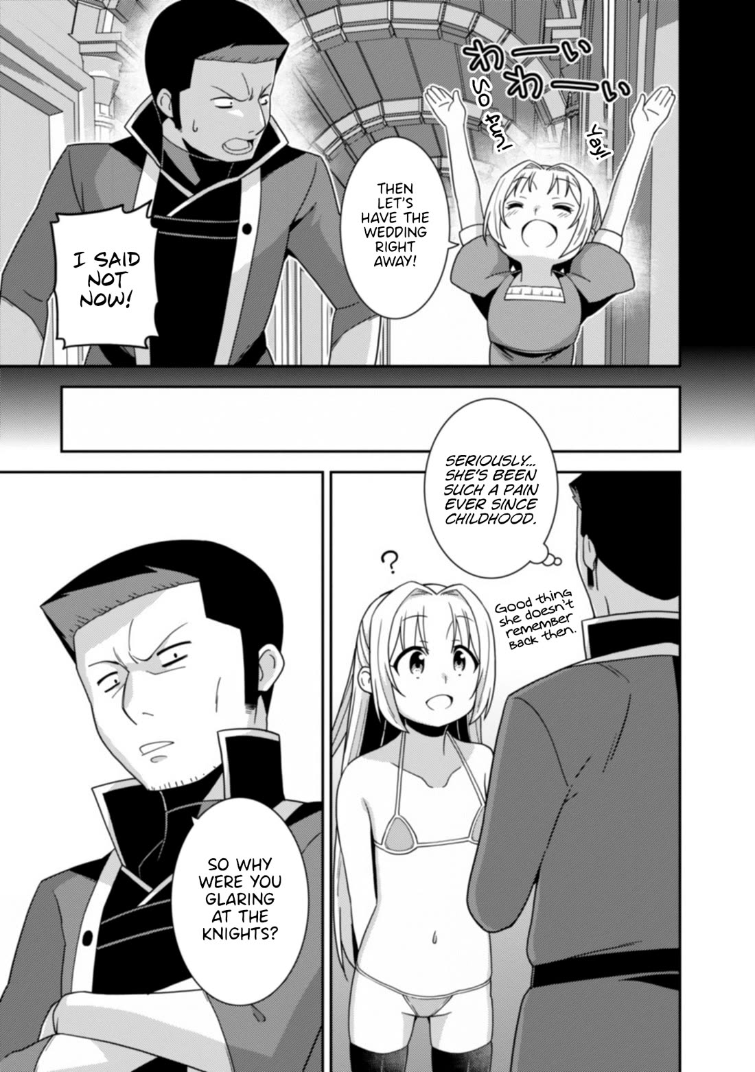 Girls from different worlds Chapter 12 page 12 - Chapter 12: The Female Knight Commander is Coming Onto Me, and It's A Hassle.