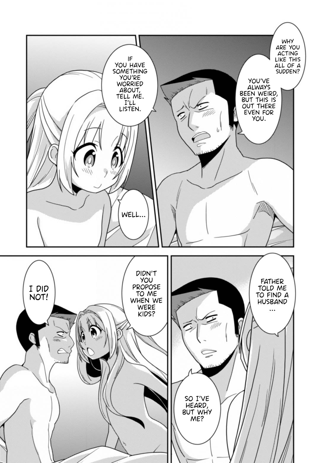 Girls from different worlds Chapter 12 page 21 - Chapter 12: The Female Knight Commander is Coming Onto Me, and It's A Hassle.