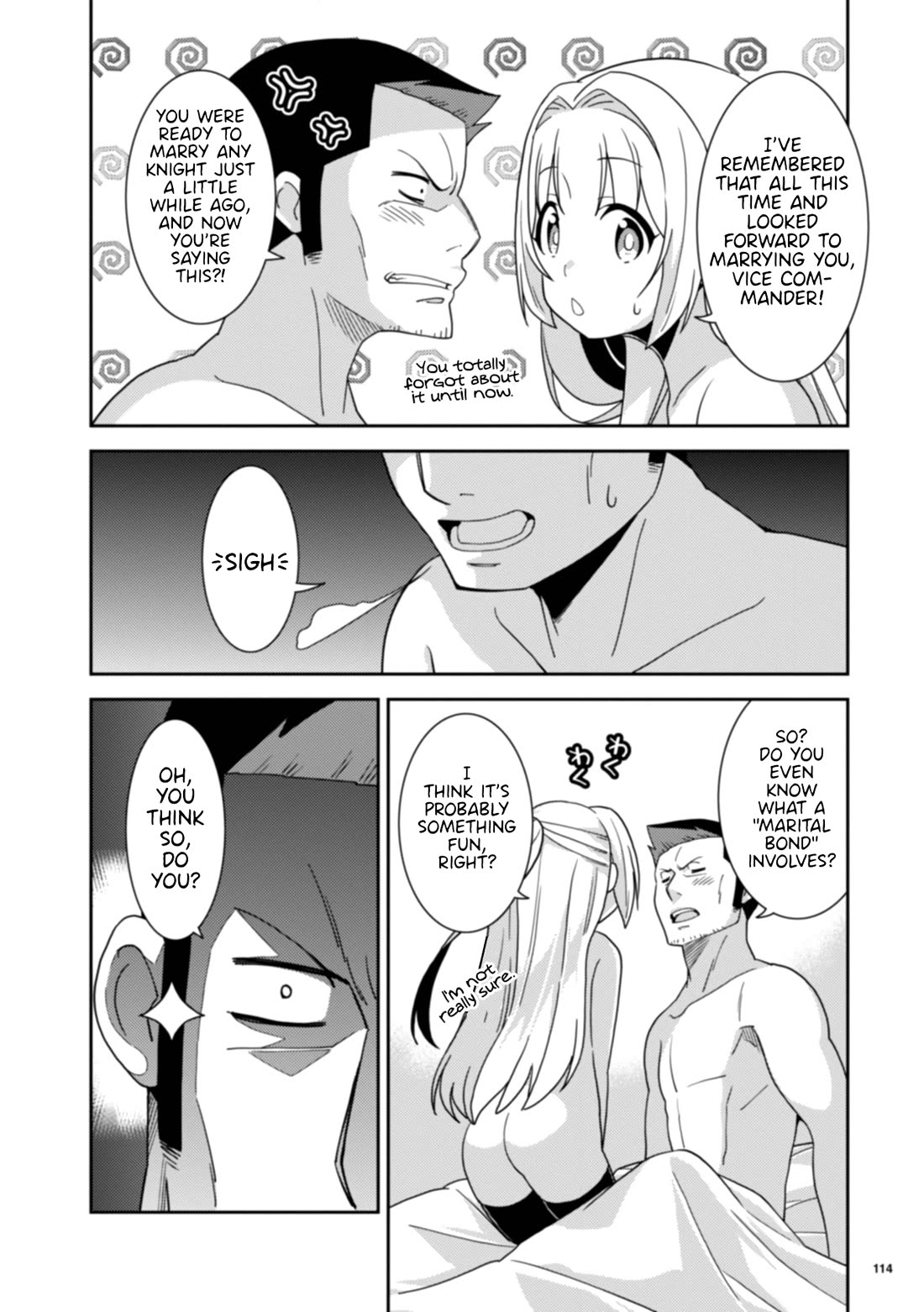 Girls from different worlds Chapter 12 page 22 - Chapter 12: The Female Knight Commander is Coming Onto Me, and It's A Hassle.