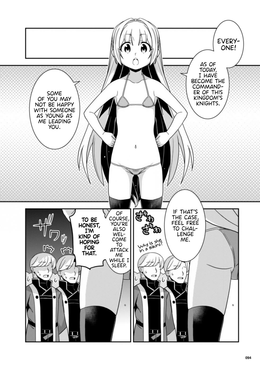 Girls from different worlds Chapter 12 page 3 - Chapter 12: The Female Knight Commander is Coming Onto Me, and It's A Hassle.
