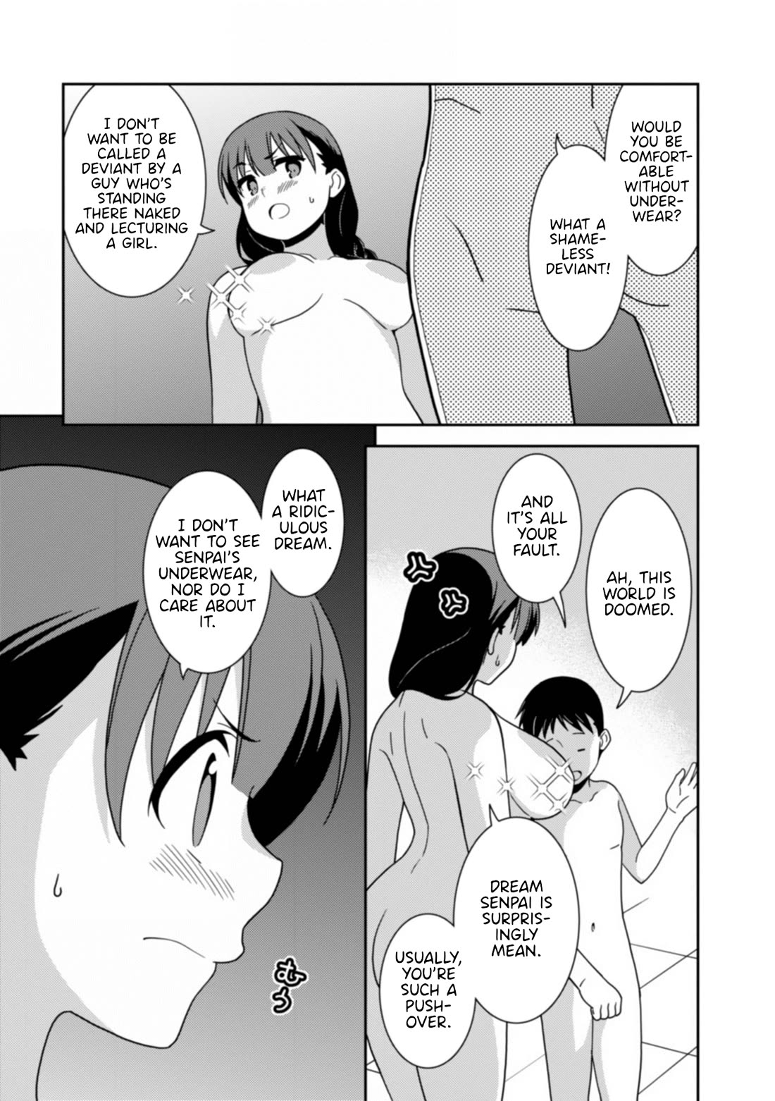 Girls from different worlds Chapter 15 page 16 - Chapter 15: An Awkward Psychic Dreams About The Underwear Of The Person She’s Interested In