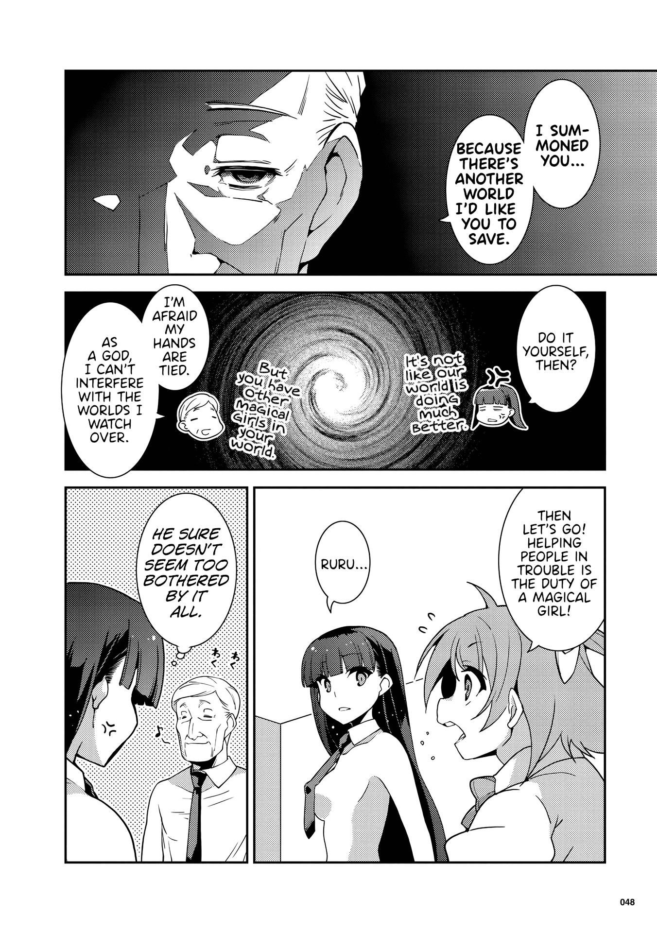 Girls from different worlds Chapter 2 page 18 - Chapter 2: The Magical Girl was Halfway Through an Isekai Teleportation
