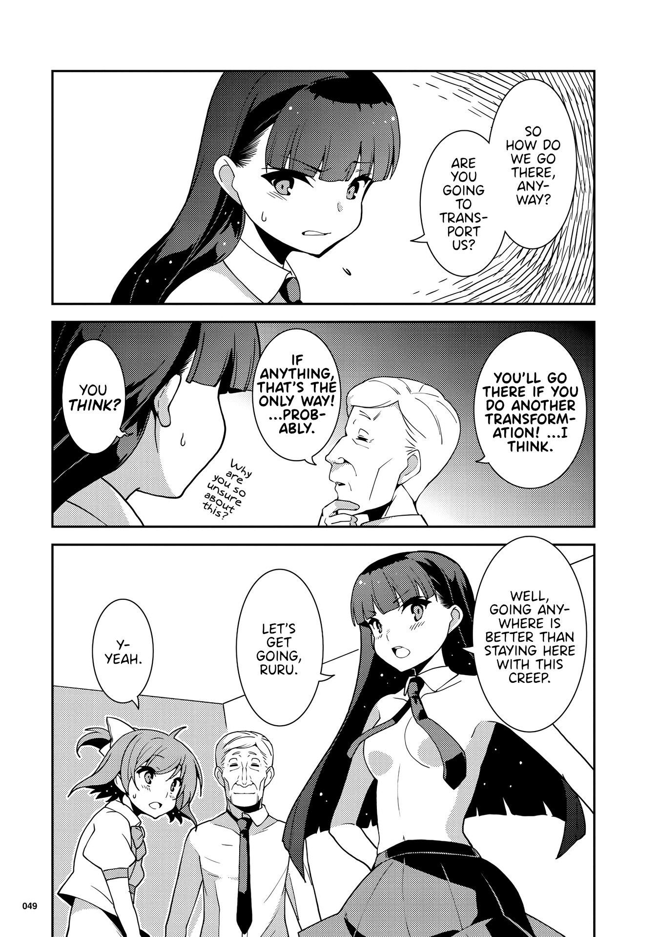 Girls from different worlds Chapter 2 page 19 - Chapter 2: The Magical Girl was Halfway Through an Isekai Teleportation