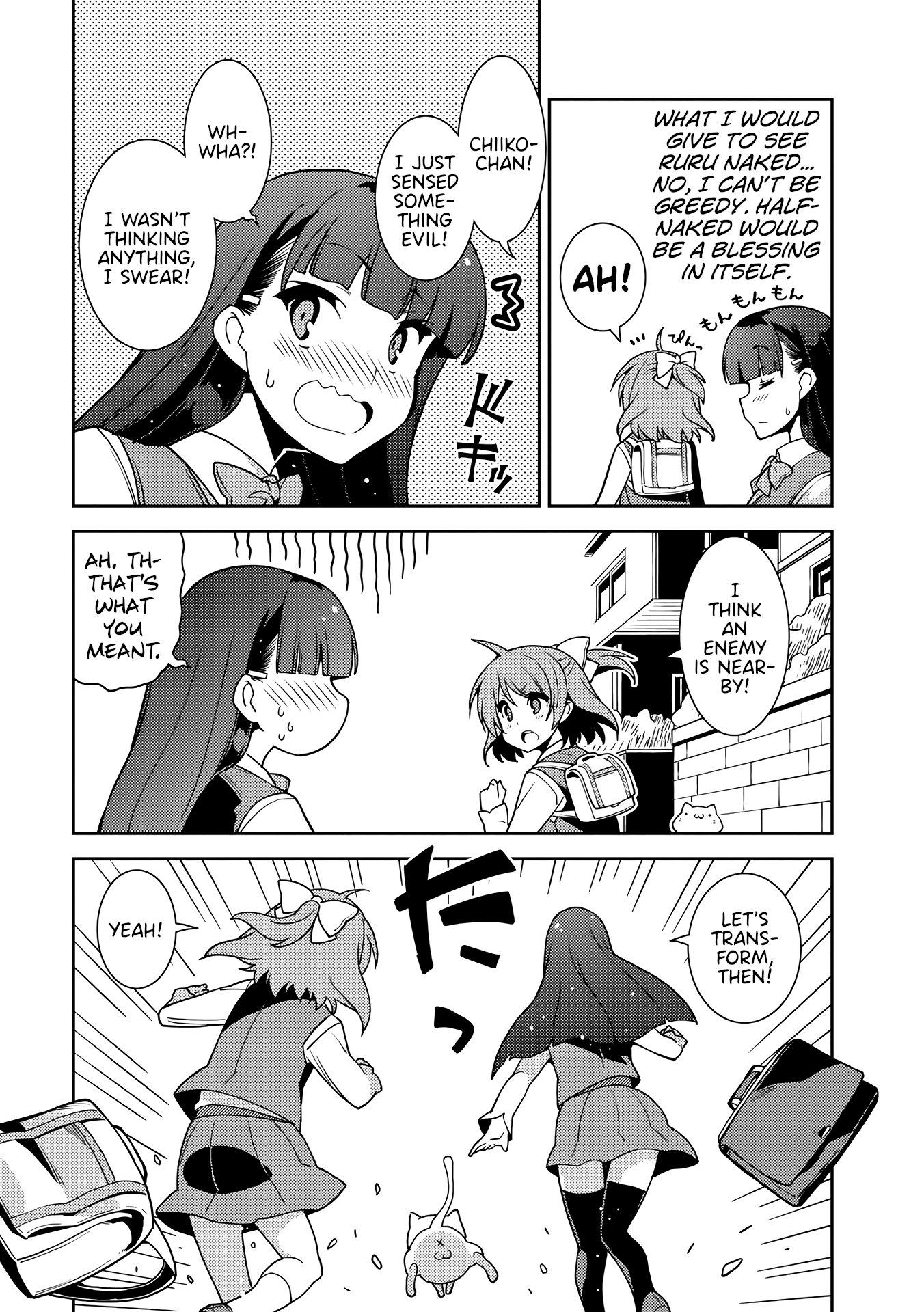 Girls from different worlds Chapter 2 page 7 - Chapter 2: The Magical Girl was Halfway Through an Isekai Teleportation