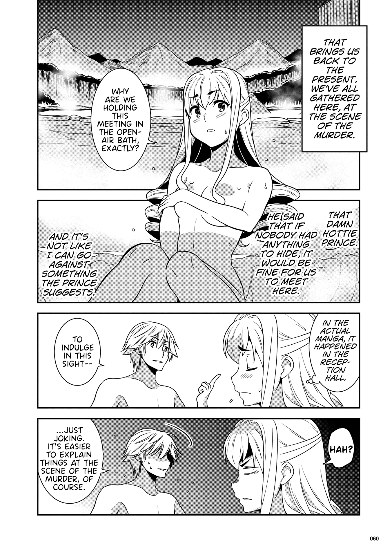 Girls from different worlds Chapter 3 page 6 - Chapter 3: The Legendary Villainess Hot Spring Murder Case!