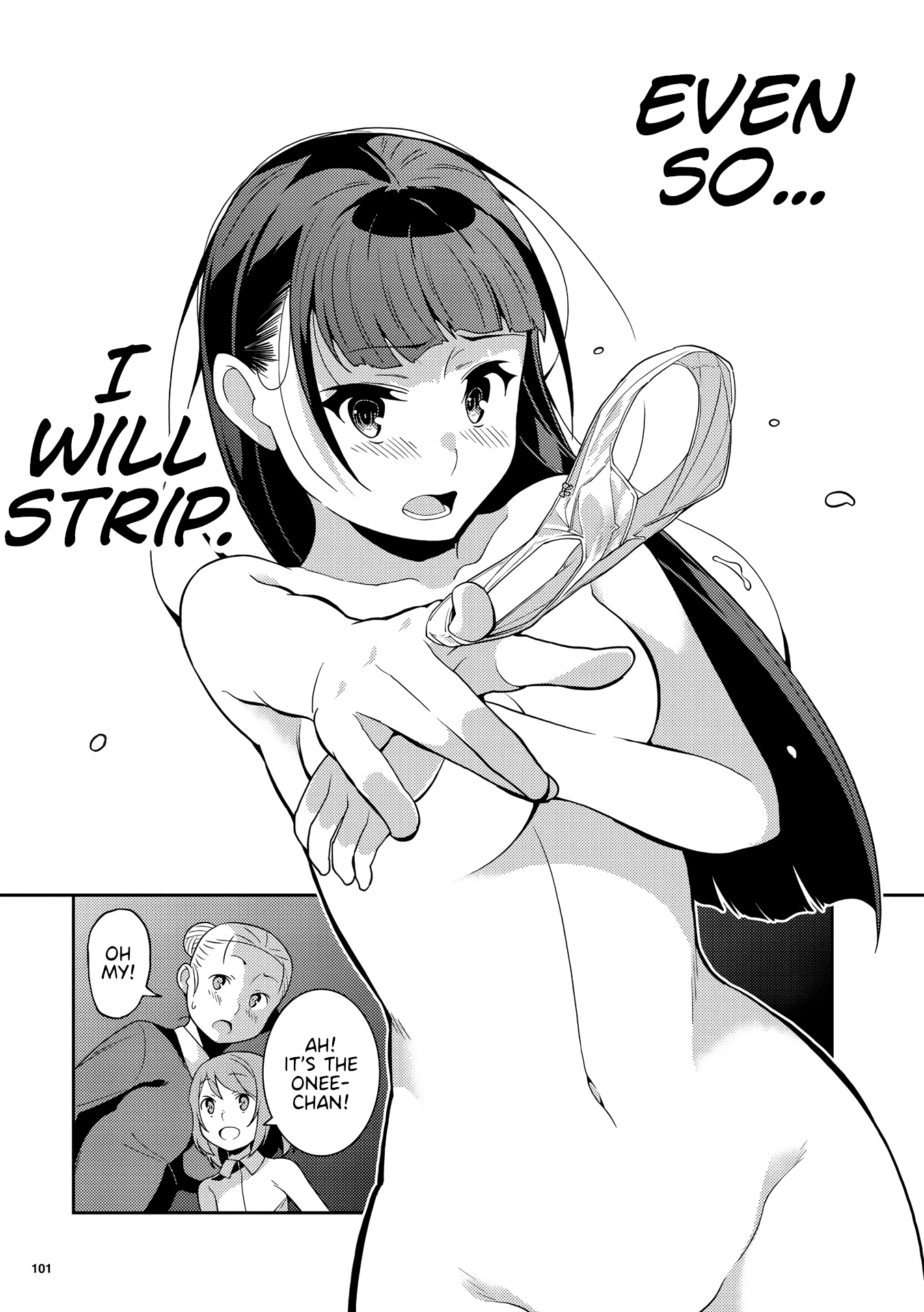Girls from different worlds Chapter 4 page 23 - Chapter 4: Even so, I will Strip