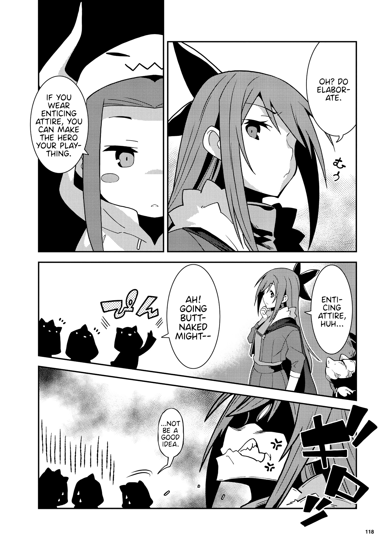 Girls from different worlds Chapter 5 page 10 - Chapter 5: A Joke by this Demon Lord!