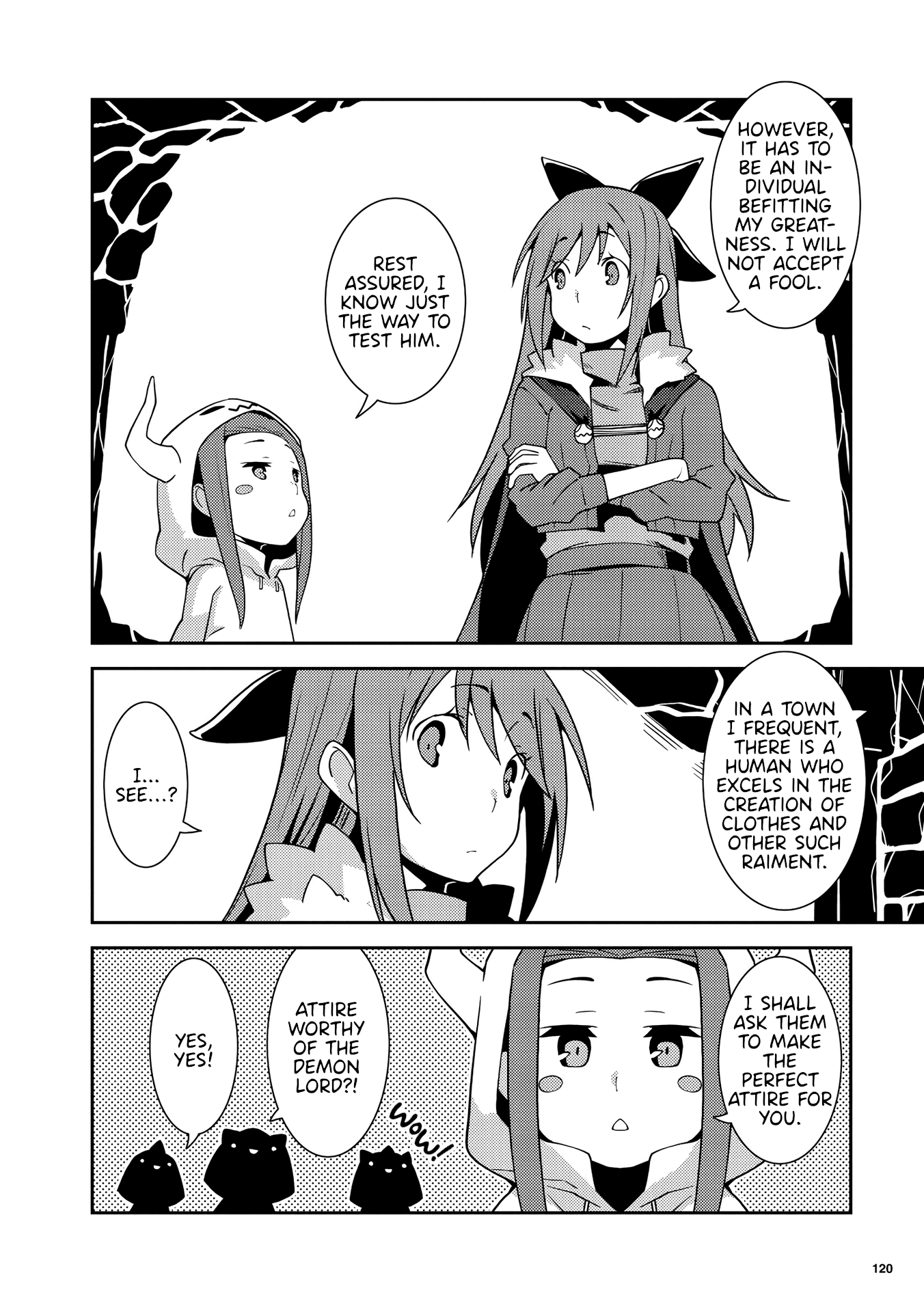 Girls from different worlds Chapter 5 page 12 - Chapter 5: A Joke by this Demon Lord!