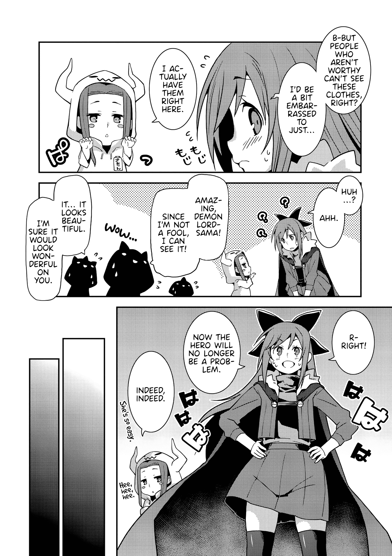 Girls from different worlds Chapter 5 page 14 - Chapter 5: A Joke by this Demon Lord!