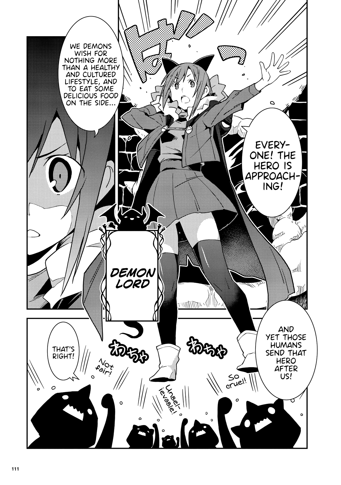 Girls from different worlds Chapter 5 page 3 - Chapter 5: A Joke by this Demon Lord!