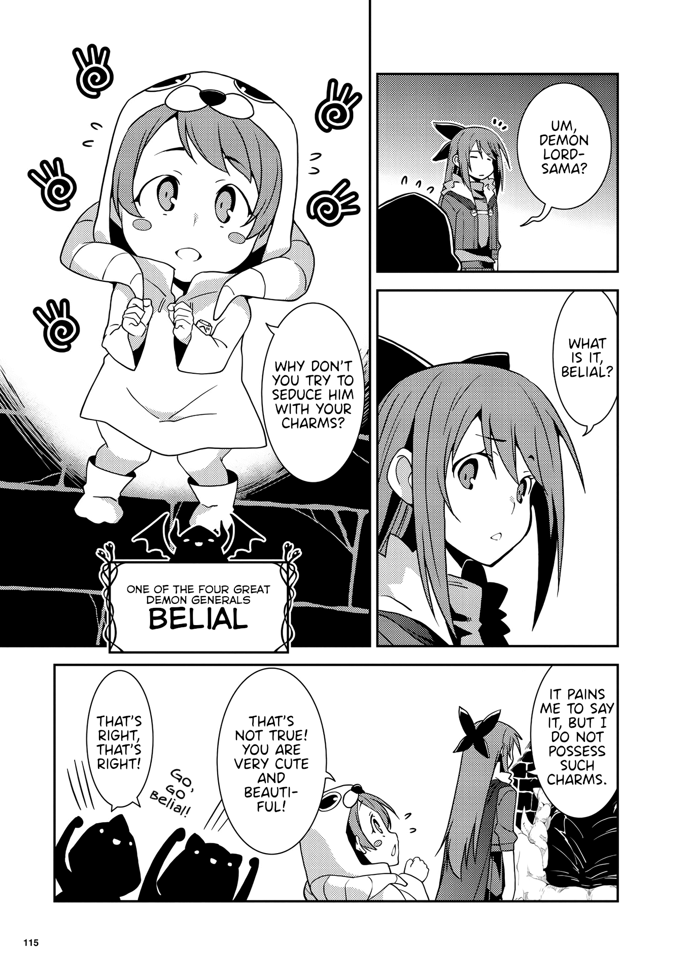Girls from different worlds Chapter 5 page 7 - Chapter 5: A Joke by this Demon Lord!