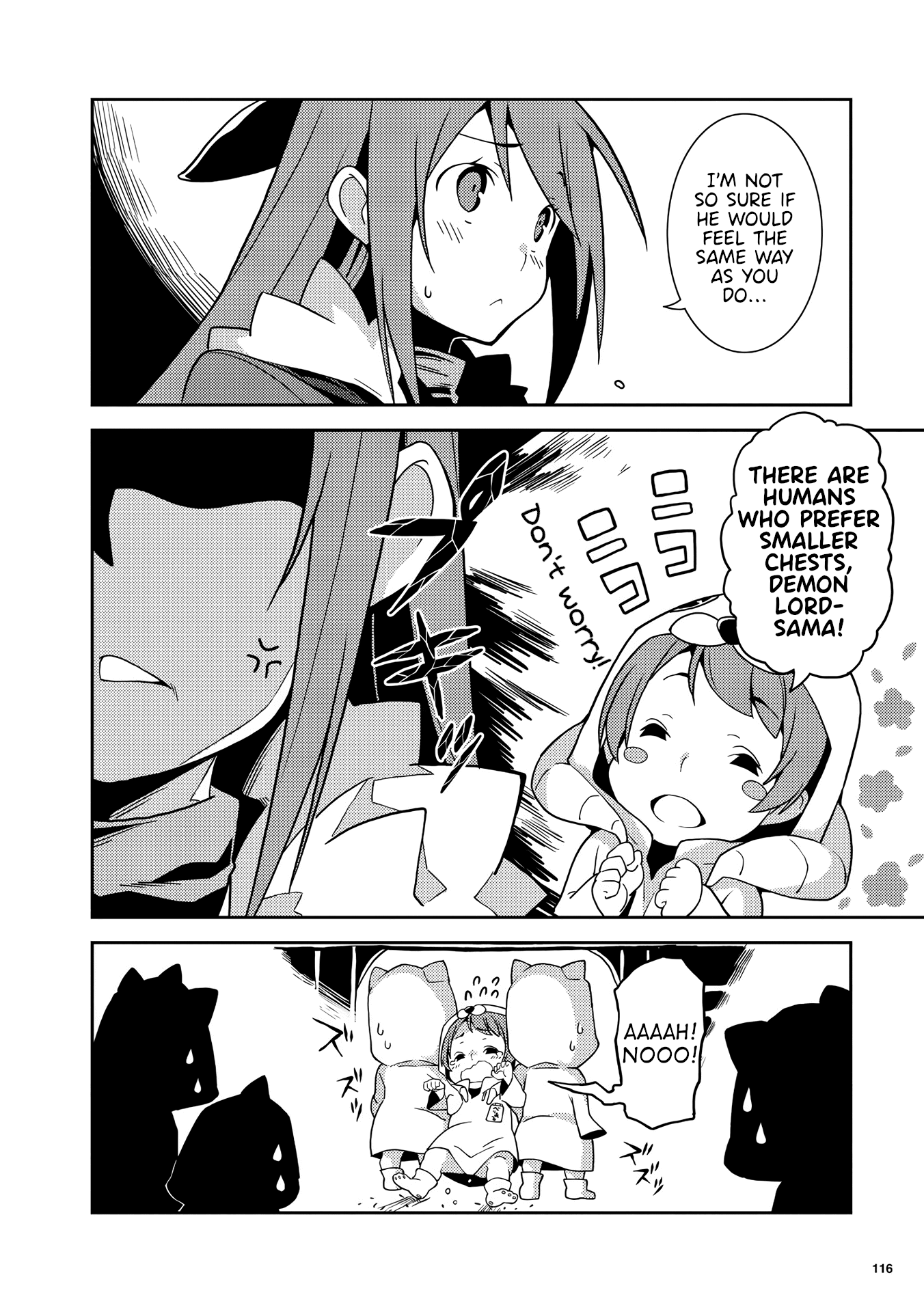 Girls from different worlds Chapter 5 page 8 - Chapter 5: A Joke by this Demon Lord!