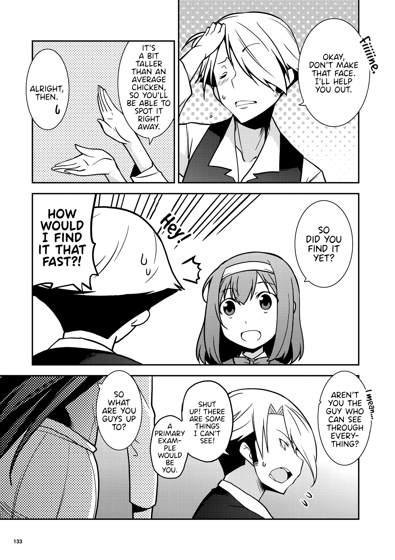 Girls from different worlds Chapter 6 page 5 - Chapter 6: The Man who Sees All