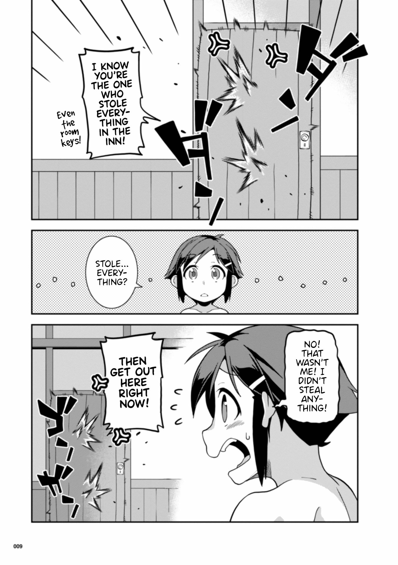 Girls from different worlds Chapter 9 page 10 - Chapter 9: Not Only Did I Get Kicked Out of the Party, but now I'm Naked, Too?