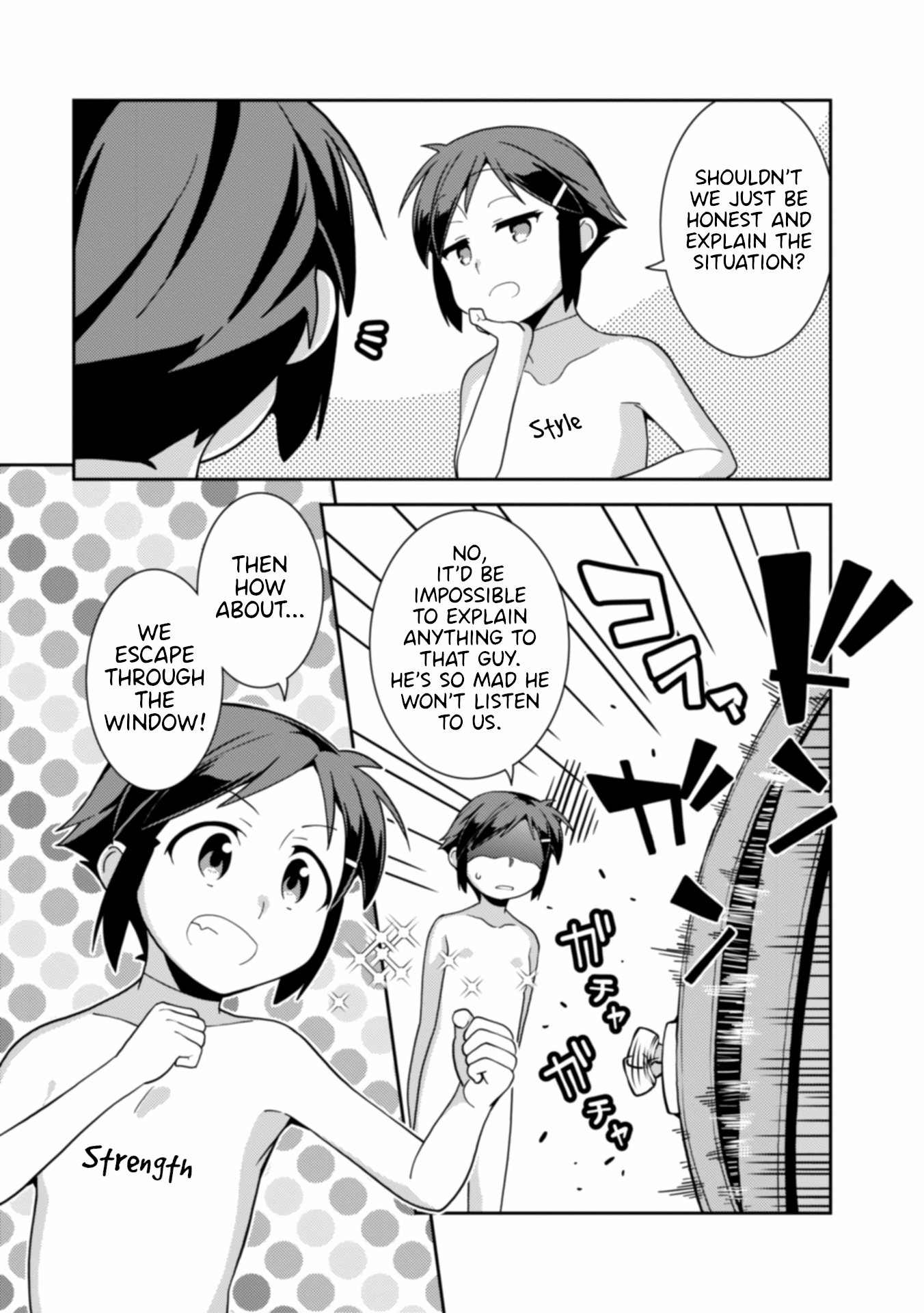 Girls from different worlds Chapter 9 page 12 - Chapter 9: Not Only Did I Get Kicked Out of the Party, but now I'm Naked, Too?