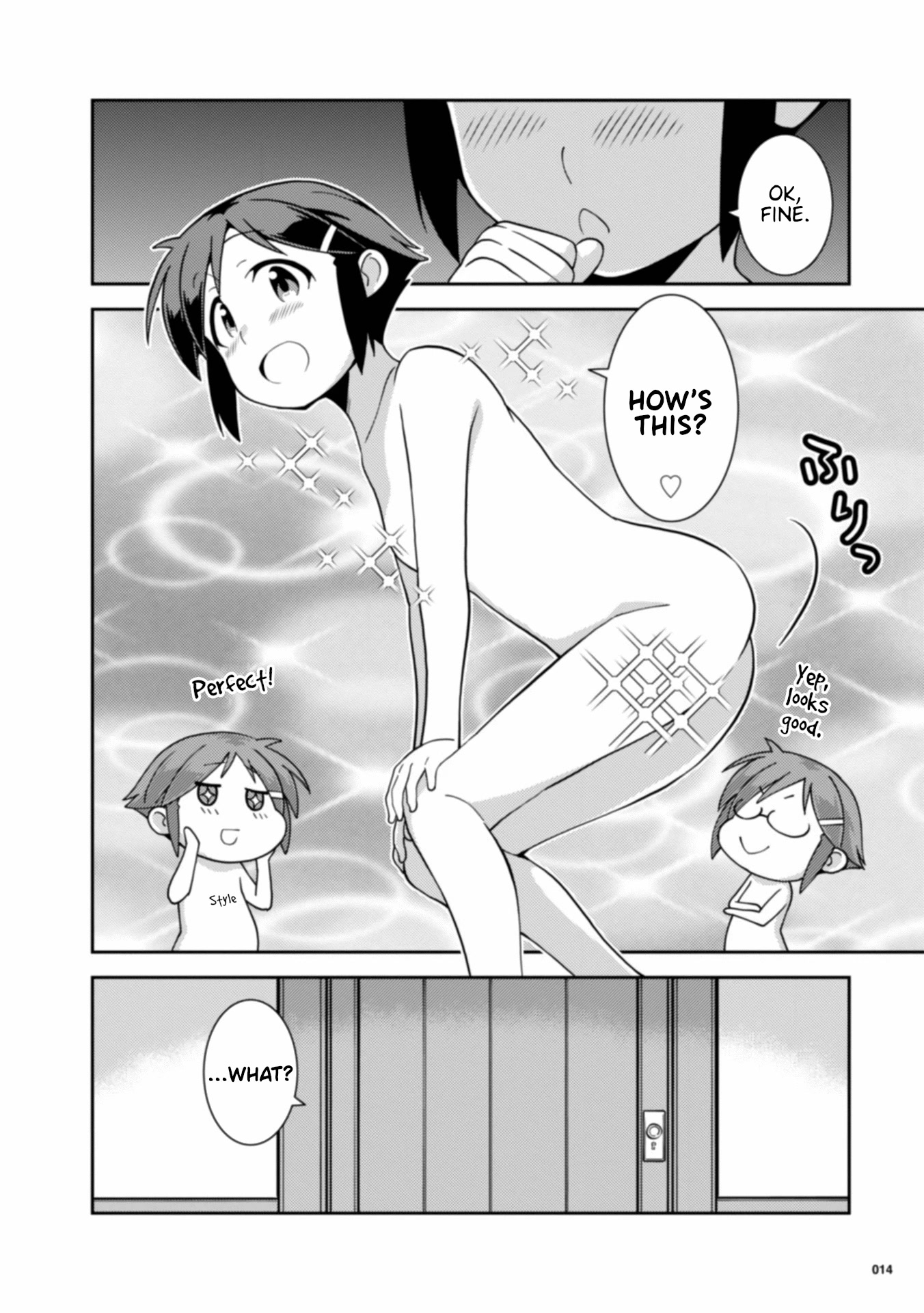 Girls from different worlds Chapter 9 page 15 - Chapter 9: Not Only Did I Get Kicked Out of the Party, but now I'm Naked, Too?