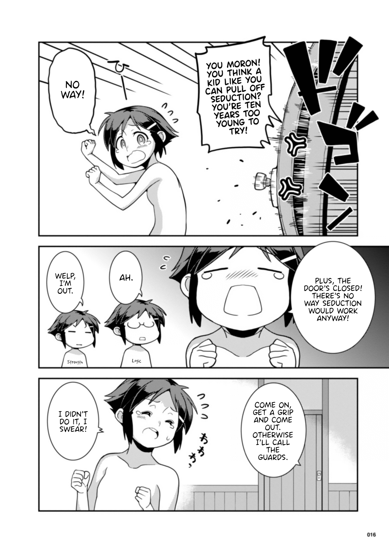 Girls from different worlds Chapter 9 page 17 - Chapter 9: Not Only Did I Get Kicked Out of the Party, but now I'm Naked, Too?
