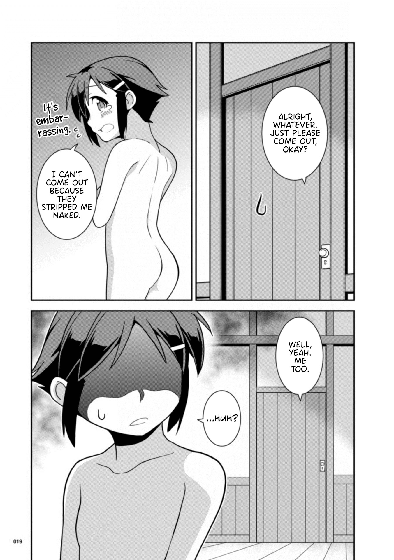 Girls from different worlds Chapter 9 page 20 - Chapter 9: Not Only Did I Get Kicked Out of the Party, but now I'm Naked, Too?