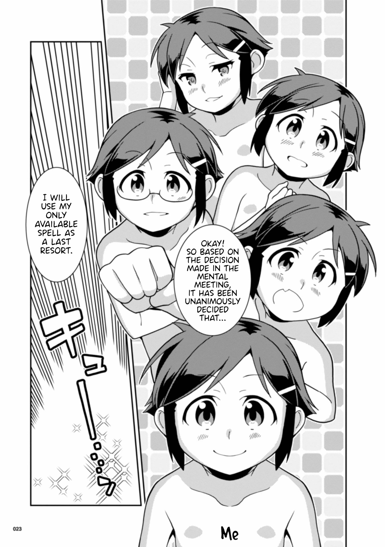 Girls from different worlds Chapter 9 page 24 - Chapter 9: Not Only Did I Get Kicked Out of the Party, but now I'm Naked, Too?