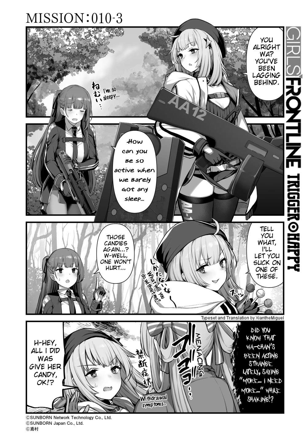 Girls' Frontline Trigger Happy Chapter 10 page 3 - Chapter 10: MISSION 10