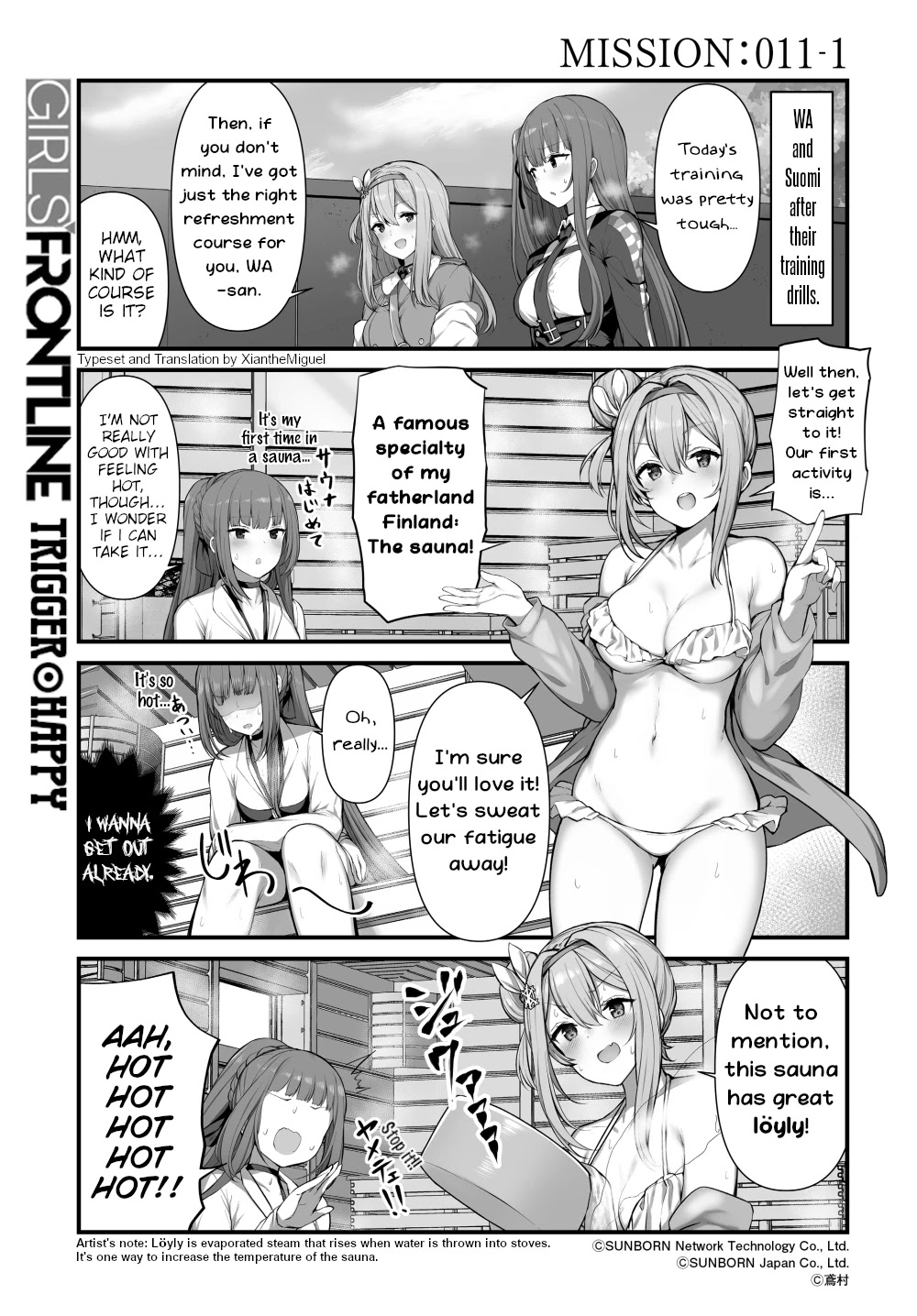 Girls' Frontline Trigger Happy Chapter 11 page 1 - Chapter 11: MISSION 11
