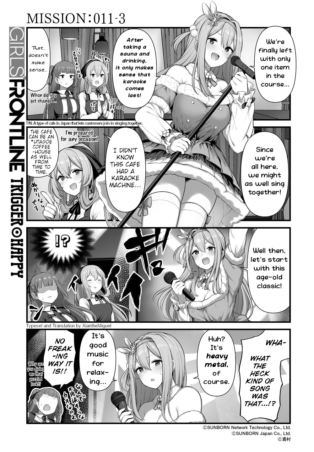 Girls' Frontline Trigger Happy Chapter 11 page 3 - Chapter 11: MISSION 11