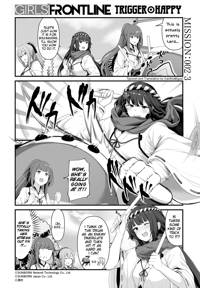 Girls' Frontline Trigger Happy Chapter 2 page 3 - Chapter 2: MISSION 2