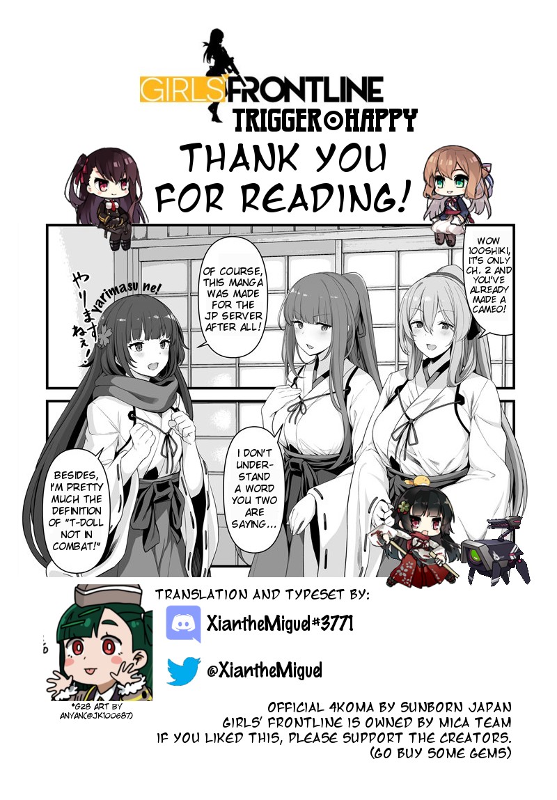 Girls' Frontline Trigger Happy Chapter 2 page 4 - Chapter 2: MISSION 2