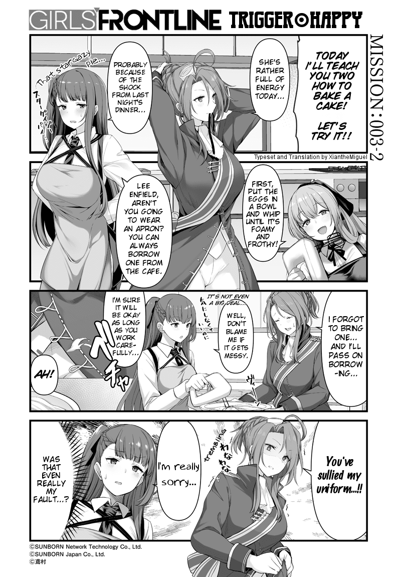 Girls' Frontline Trigger Happy Chapter 3 page 2 - Chapter 3: MISSION 3