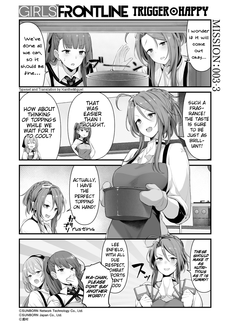 Girls' Frontline Trigger Happy Chapter 3 page 3 - Chapter 3: MISSION 3