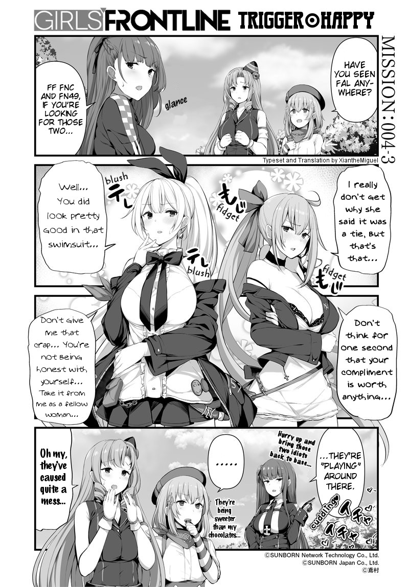 Girls' Frontline Trigger Happy Chapter 4 page 3 - Chapter 4: MISSION 4