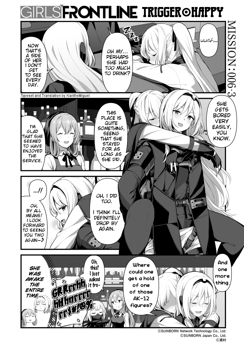 Girls' Frontline Trigger Happy Chapter 6 page 3 - Chapter 6: MISSION 6