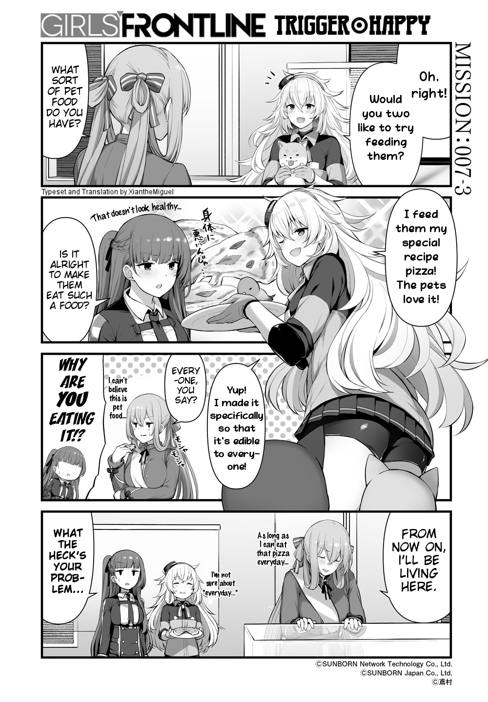 Girls' Frontline Trigger Happy Chapter 7 page 3 - Chapter 7: MISSION 7