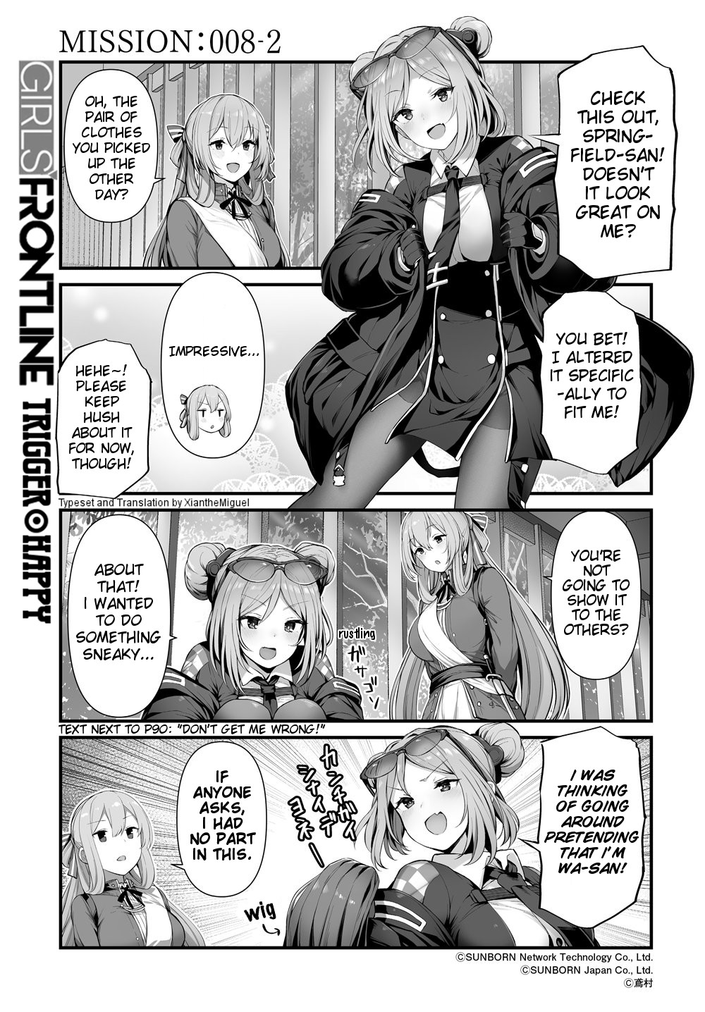 Girls' Frontline Trigger Happy Chapter 8 page 2 - Chapter 8: MISSION 8