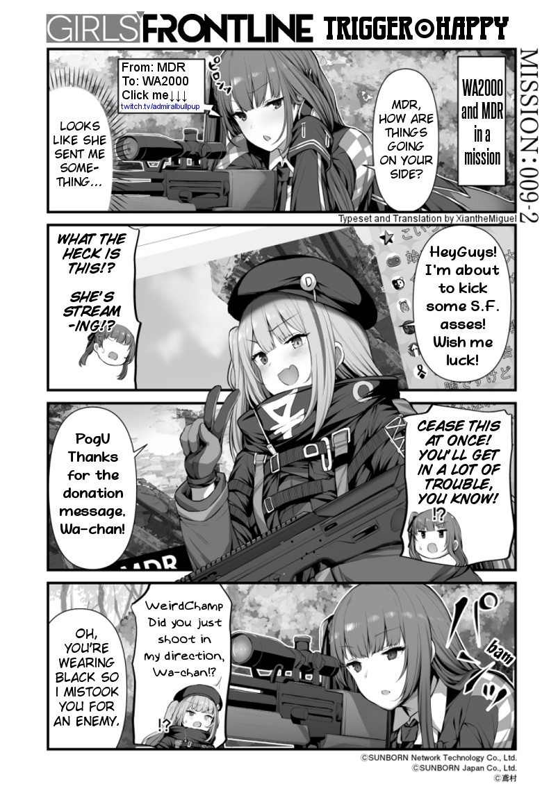 Girls' Frontline Trigger Happy Chapter 9 page 2 - Chapter 9: MISSION 9