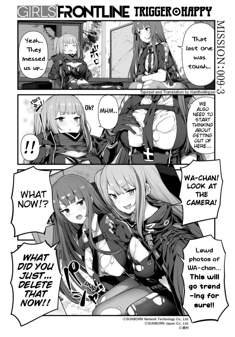 Girls' Frontline Trigger Happy Chapter 9 page 3 - Chapter 9: MISSION 9