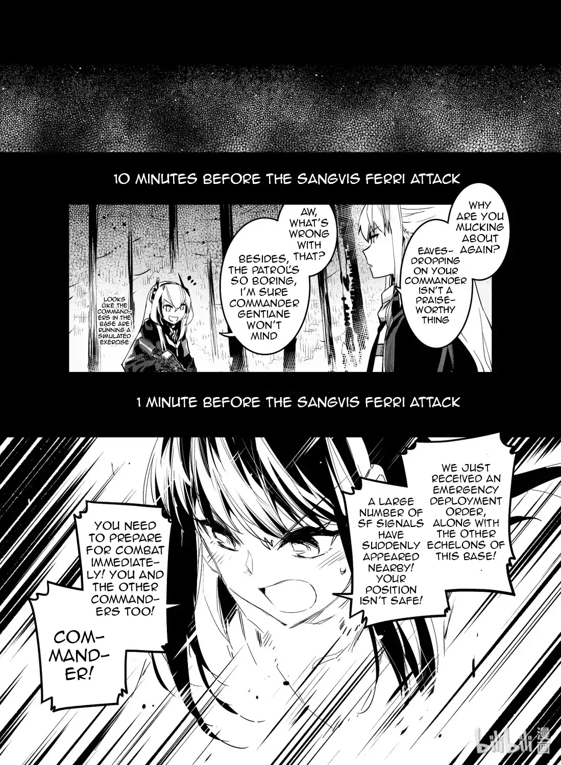 Girls' Frontline Chapter 12 page 1 - Chapter 12: Log. 012 Mutation
