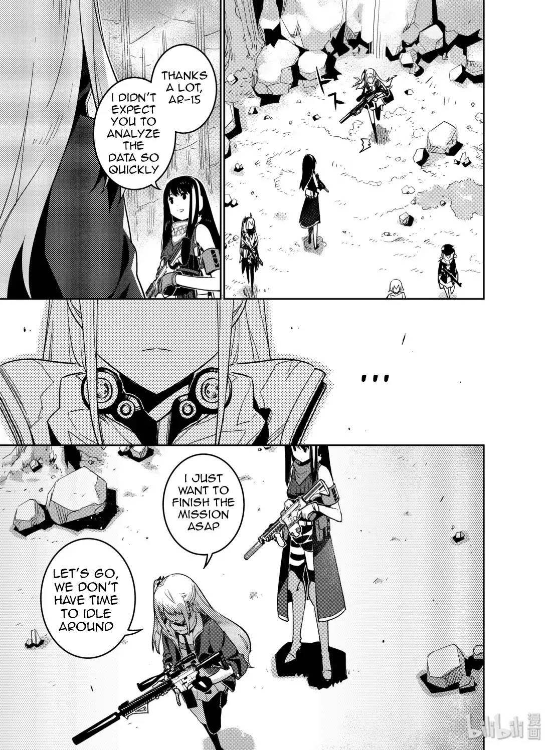 Girls' Frontline Chapter 12 page 21 - Chapter 12: Log. 012 Mutation