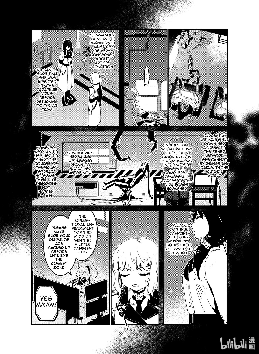 Girls' Frontline Chapter 13 page 12 - Chapter 13: Log. 013 Pursuit
