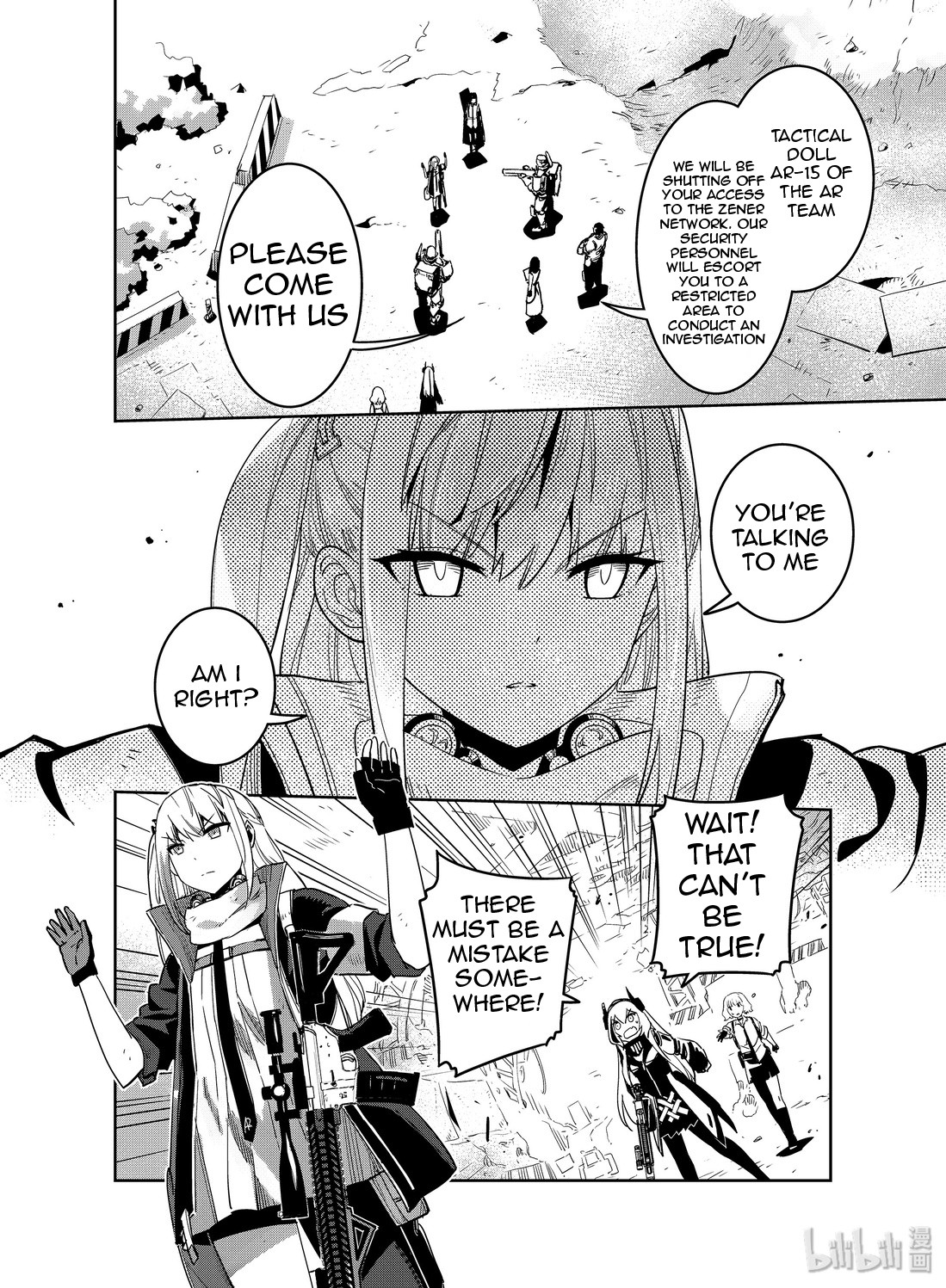 Girls' Frontline Chapter 13 page 2 - Chapter 13: Log. 013 Pursuit